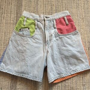 Vintage Highrise Jean Shorts